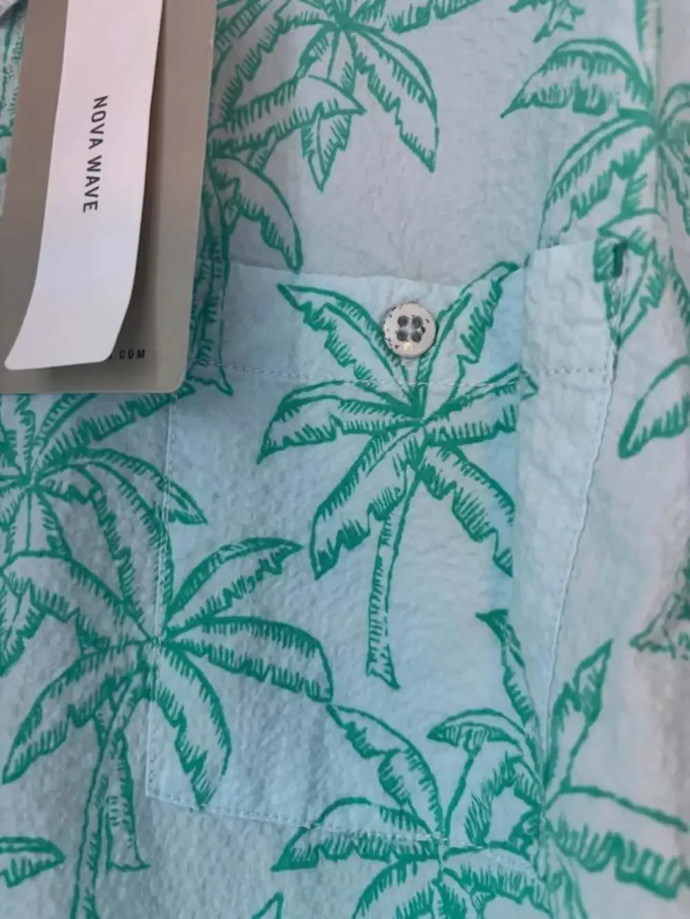 Tommy Bahama Nova Wave Royal Palmetto Shirt Dew Drop Green Men's Large NWT $128
